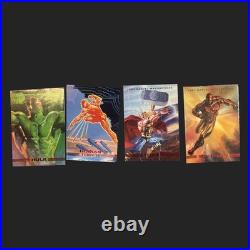 1993 Marvel Masterpieces COMPLETE Base Set 1-90 Trading Card Set Skybox Sleeved
