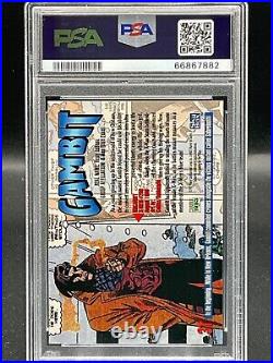 1993 Marvel Masterpieces Card #31 Gambit Gem Mint PSA 10