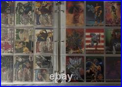 1993 Marvel Masterpieces Complete Set + Dyna Etch Set With Extras! Free Shipping