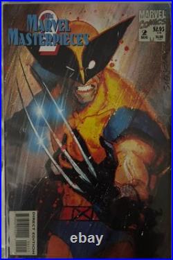 1993 Marvel Masterpieces Complete Set + Dyna Etch Set With Extras! Free Shipping