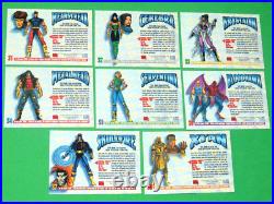 1993 Marvel Masterpieces Dyna-etch X-men 2099 Foil 8 Card Insert Chase Set