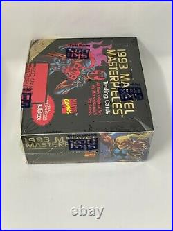 1993 Marvel Masterpieces Factory Sealed Trading Cards Box 36 Packs