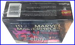 1993 Marvel Masterpieces Hobby Box NEW MISB Sealed SkyBox 36 Packs Trading Cards