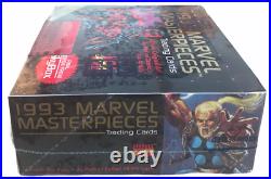1993 Marvel Masterpieces Hobby Box NEW MISB Sealed SkyBox 36 Packs Trading Cards
