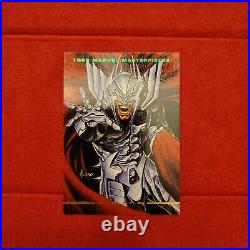 1993 Marvel Masterpieces (SkyBox) STRYFE Trading Card #34 ERROR MISPRINT