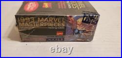 1993 Marvel Masterpieces SkyBox Trading Cards Factory Sealed Box, Stored Indoors