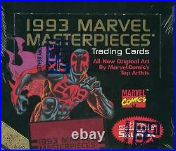 1993 Marvel Masterpieces Trading Cards Box (factory Sealed)