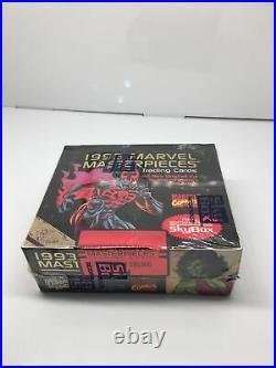 1993 Marvel Masterpieces Trading Cards Factory-sealed Unopened Box Final Edition
