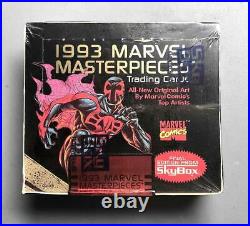 1993 Marvel Masterpieces Trading Cards Factory-sealed Unopened Box (ships Free)