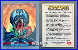 1993 Marvel Masterpieces Venom RARE PROMO CARD Near Mint Skybox Dorman Art HTF