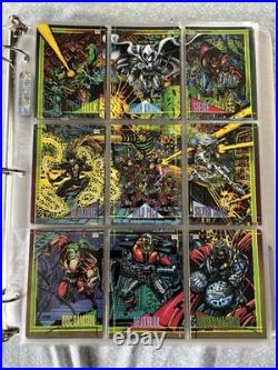 1993 Marvel Universe Series 4 Complete! Base Set 9 Red Foil H-IV