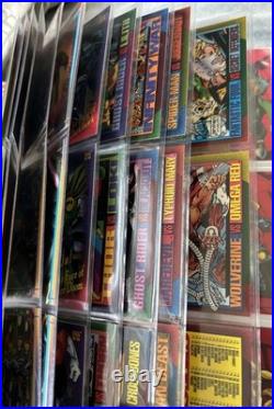 1993 Marvel Universe Series 4 Complete! Base Set 9 Red Foil H-IV
