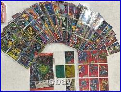 1993 Marvel Universe Series 4 IV Complete Set + Promos + More