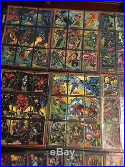 1993 Marvel Universe Series Complete 180 Card Set + Bonus Cards Skybox