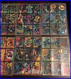 1993 Marvel Universe Series Complete 180 Card Set + Bonus Cards Skybox