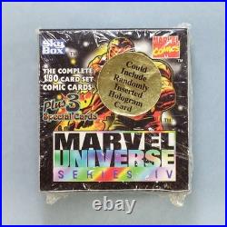 1993 Marvel Universe Series IV Skybox Trading Cards Sealed Box