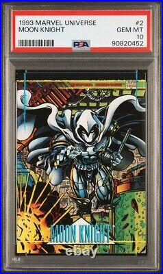 1993 Marvel Universe Skybox Moon Knight #2 Psa 10 Gem Mint