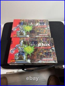 1993 Marvel Universe Skybox Series IV (2 Boxes) 72 Total Packs Factory Sealed