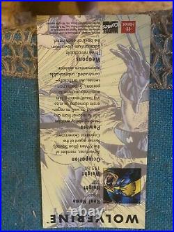 1993 Marvel X-Men Hanes Jumbo Promo Card Wolverine