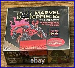 1993 SkyBox MARVEL MASTERPIECES Trading Cards Factory Sealed Box