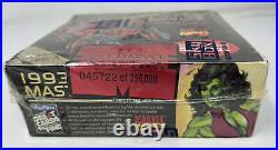 1993 SkyBox Marvel Masterpieces Trading Cards Factory Sealed Box of (36) Packs