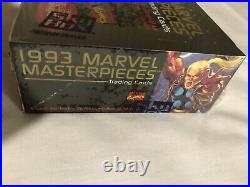 1993 SkyBox Marvel Masterpieces Trading Cards Factory Sealed Wax Box