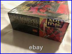 1993 SkyBox Marvel Masterpieces Trading Cards Factory Sealed Wax Box
