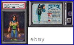 1993 SkyBox Marvel Masterpieces X-Men 2099 Dyna-Etch Cerebra PSA 10 GEM MT 17s2