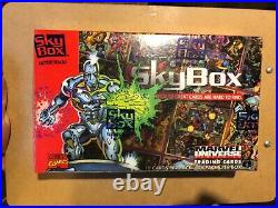 1993 SkyBox Marvel Universe Series IV (4) Factory Sealed Trading Cards Box MINT