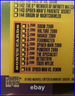 1993 Skybox DC Marvel Set Near mint set