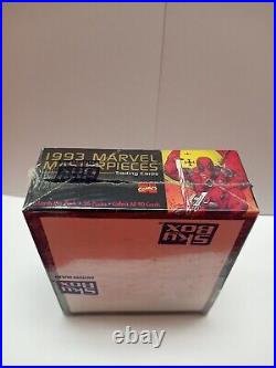 1993 Skybox MARVEL MASTERPIECES Trading Cards 36 Packs FACORTY SEALED BOX! 1C