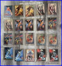 1993 Skybox MARVEL Masterpieces SET OF 187 CARDS SEE EVERY CARD MINT IN SLEEVES