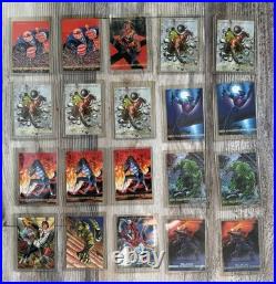 1993 Skybox MARVEL Masterpieces SET OF 187 CARDS SEE EVERY CARD MINT IN SLEEVES