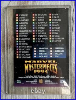 1993 Skybox MARVEL Masterpieces SET OF 187 CARDS SEE EVERY CARD MINT IN SLEEVES
