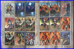 1993 Skybox MARVEL Masterpieces SET OF 187 CARDS SEE EVERY CARD MINT IN SLEEVES
