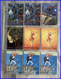 1993 Skybox MARVEL Masterpieces SET OF 187 CARDS SEE EVERY CARD MINT IN SLEEVES