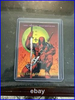 1993 Skybox Marvel Masterpieces DEADPOOL UNTOUCHED PRISTINE MINT 1993 Skybox Marvel Masterpieces DEADPOOL UNTOUCHED PRISTINE MINT