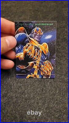 1993 Skybox Marvel Masterpieces Thanos #35 ERROR MISPRINT