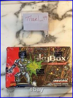 1993 Skybox Marvel Universe Series 4 Trading Cards Factory Sealed Box -36 Packs