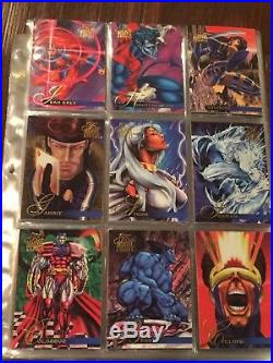 1994 1995 Flair Marvel Annual Master Set BOTH NM/M
