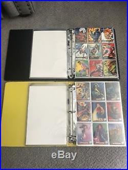 1994 + 1995 Marvel Fleer Ultra X-men cards Mega Set with Binders + Silver X-Overs