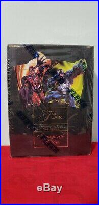 1994 FLAIR Marvel Universe Inaugural Edition 24 packs card box Factory Sealed