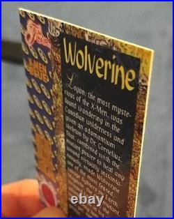 1994 FLAIR WOLVERINE! Double Thickness Card 100% MINT CONDITION 1-0WNER X-Men BL 1994 FLAIR WOLVERINE! Double Thickness Card 100% MINT CONDITION 1-0WNER X-Men BL