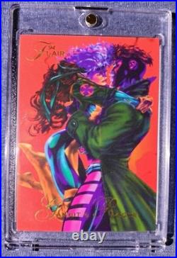 1994 Flair'GAMBIT & ROUGE' Marvel! NEAR GEM MINT trading Card #114 (Make Offer)