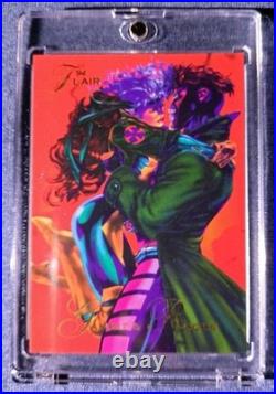 1994 Flair'GAMBIT & ROUGE' Marvel! NEAR GEM MINT trading Card #114 (Make Offer)