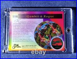 1994 Flair'GAMBIT & ROUGE' Marvel! NEAR GEM MINT trading Card #114 (Make Offer)