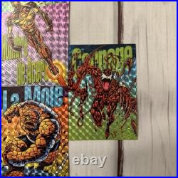 1994 Flair Marvel Pepsi Prism Chase x5 Cards Spanish Mexico Retro Pepsi 1st Ed
