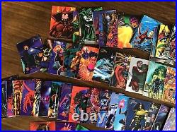 1994 Flair Marvel Universe Trading cards Complete 150 Base Card Set