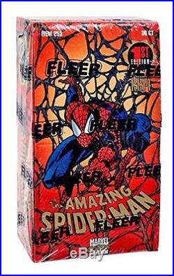 1994 Fleer 1st Edition Amazing Spiderman Marvel Trading Cards Box