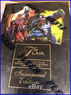 1994 Fleer Flair Marvel Inaugural Edition Trading Cards Box Factory Sealed